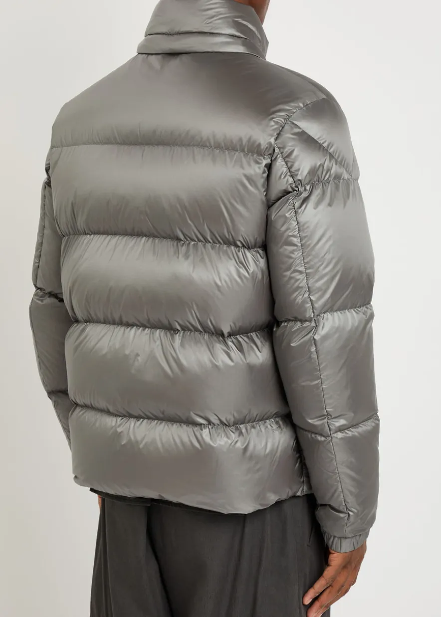Couyere quilted hooded shell jacket