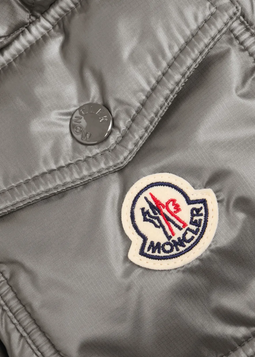 Couyere quilted hooded shell jacket