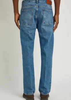 Cowboy straight-leg jeans