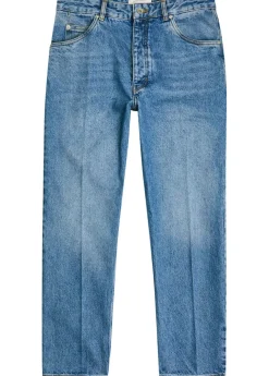 Cowboy straight-leg jeans