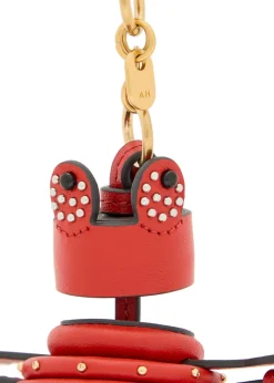 Crab leather charm