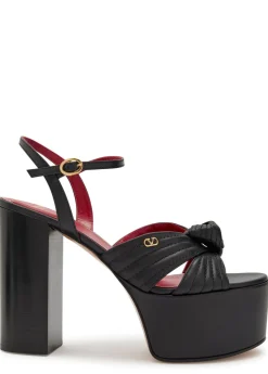 Crasher 125 knotted leather platform sandals
