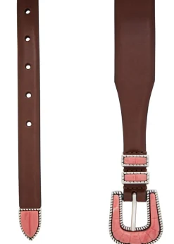 Crazy leather belt