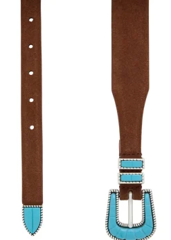 Crazy suede belt