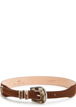 Crazy suede belt