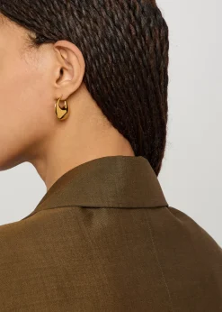 Creole hoop earrings