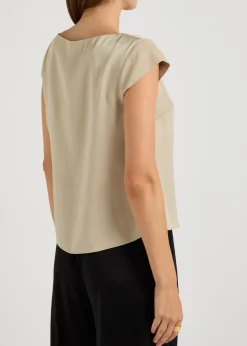 Crepe de chine top