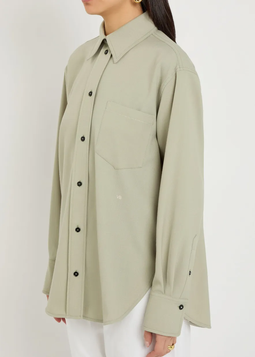 Crepe shirt
