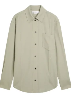 Crepe shirt