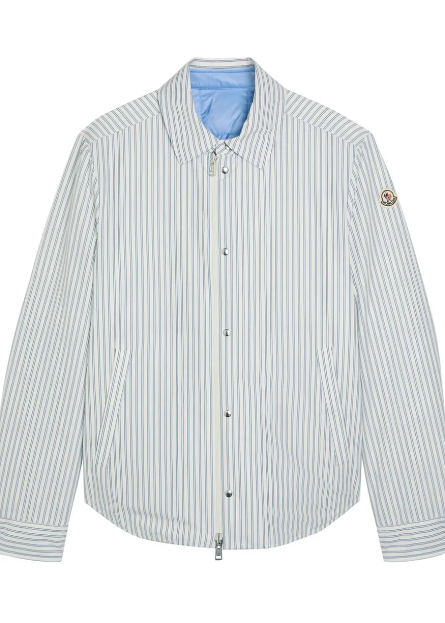 Cresent reversible cotton-blend poplin jacket