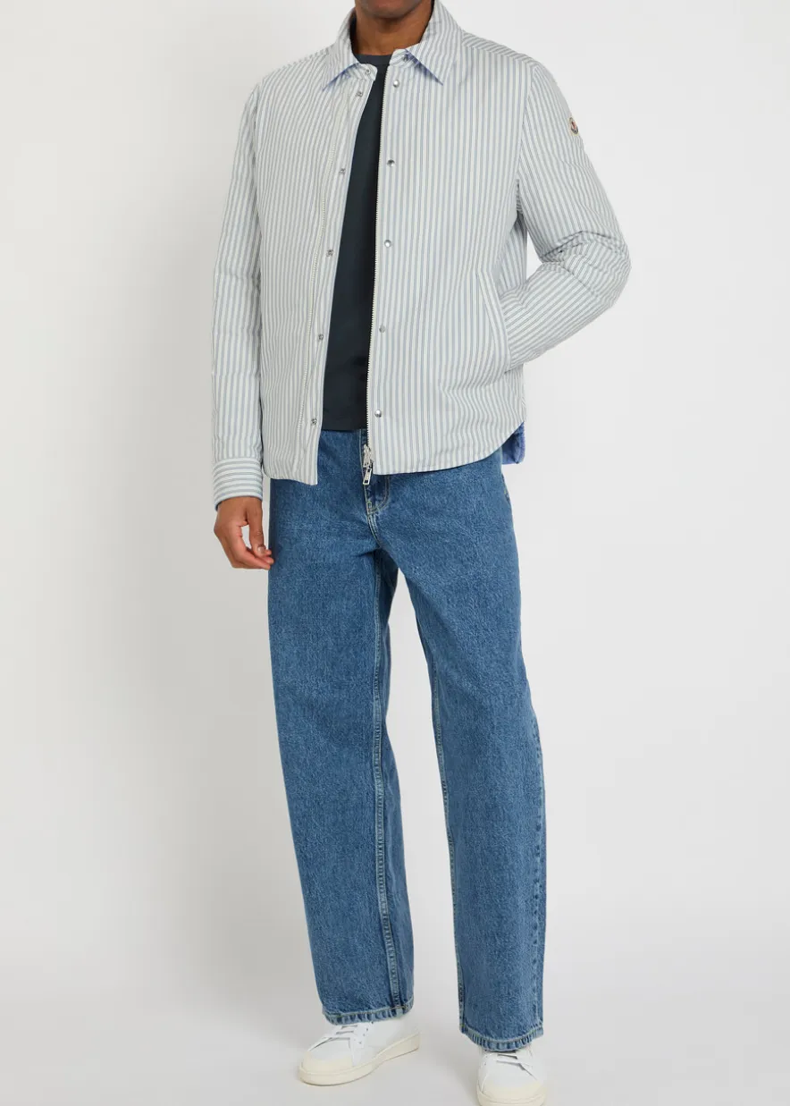 Cresent reversible cotton-blend poplin jacket