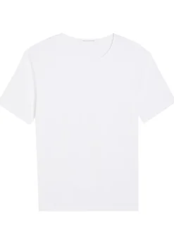 Crew-neck cotton T-shirt