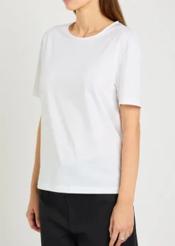Crew-neck cotton T-shirt