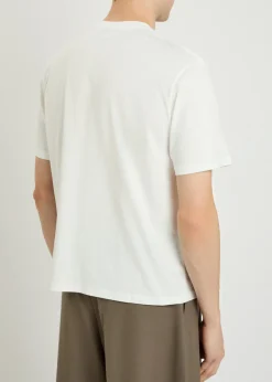 Crew-neck cotton T-shirt