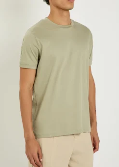 Crew-neck cotton T-shirt