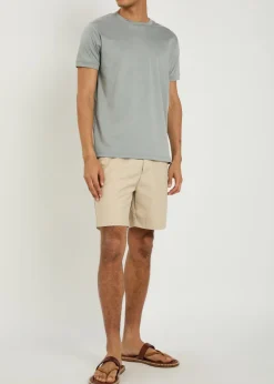Crew-neck cotton T-shirt