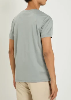 Crew-neck cotton T-shirt