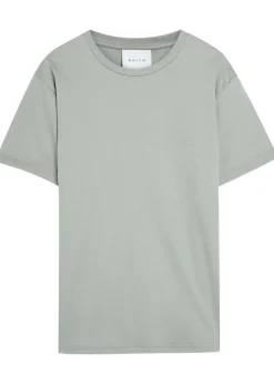 Crew-neck cotton T-shirt