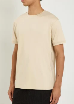 Crew-neck cotton T-shirt