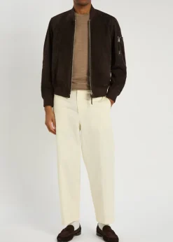 Crew-neck wool jumper