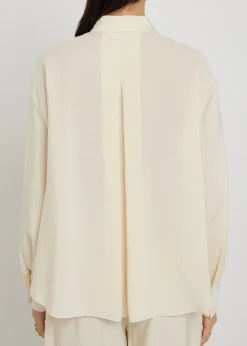 Crinkled woven shirt