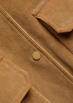Cropped corduroy jacket