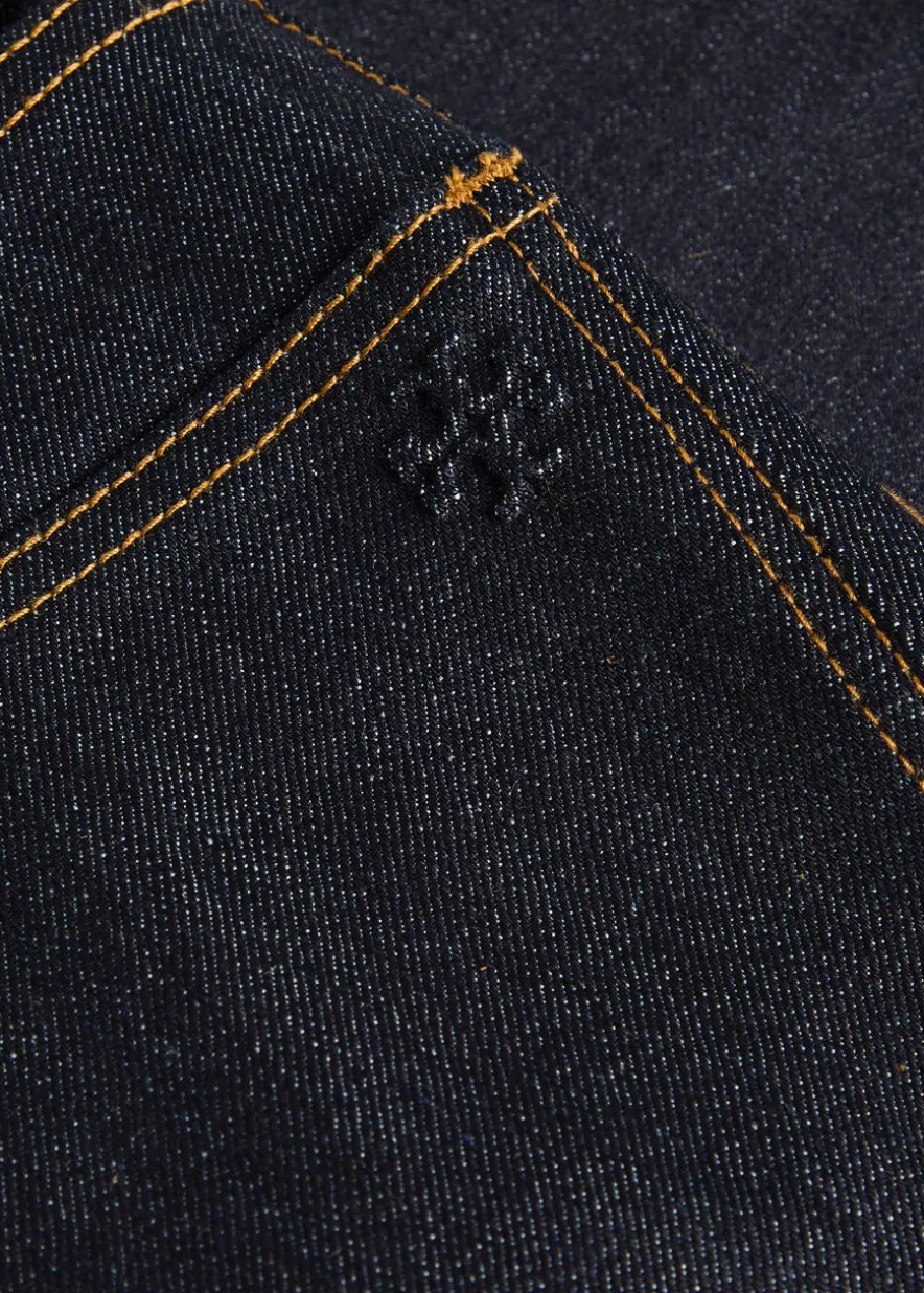 Cropped flared-leg jeans