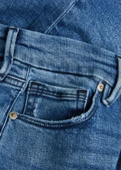 Cropped wide-leg jeans