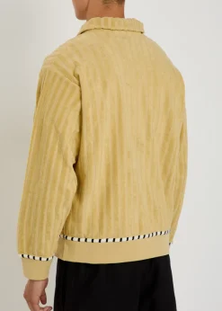 Croquet Ground striped terry-cotton sweatshirt