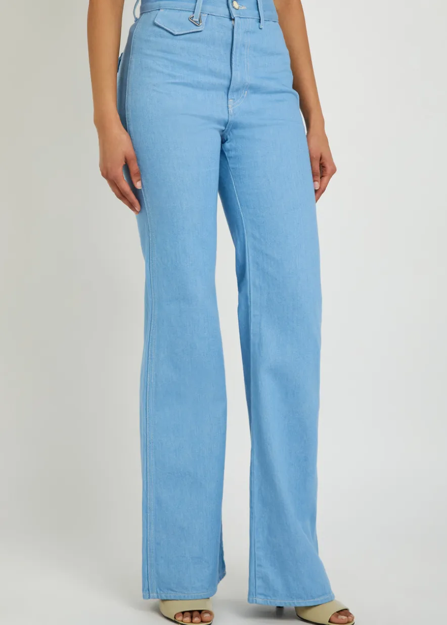 Crosbie wide-leg jeans