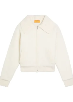 Cross Country textured wool-blend jacket