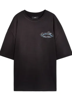 Crystal Script printed cotton T-shirt