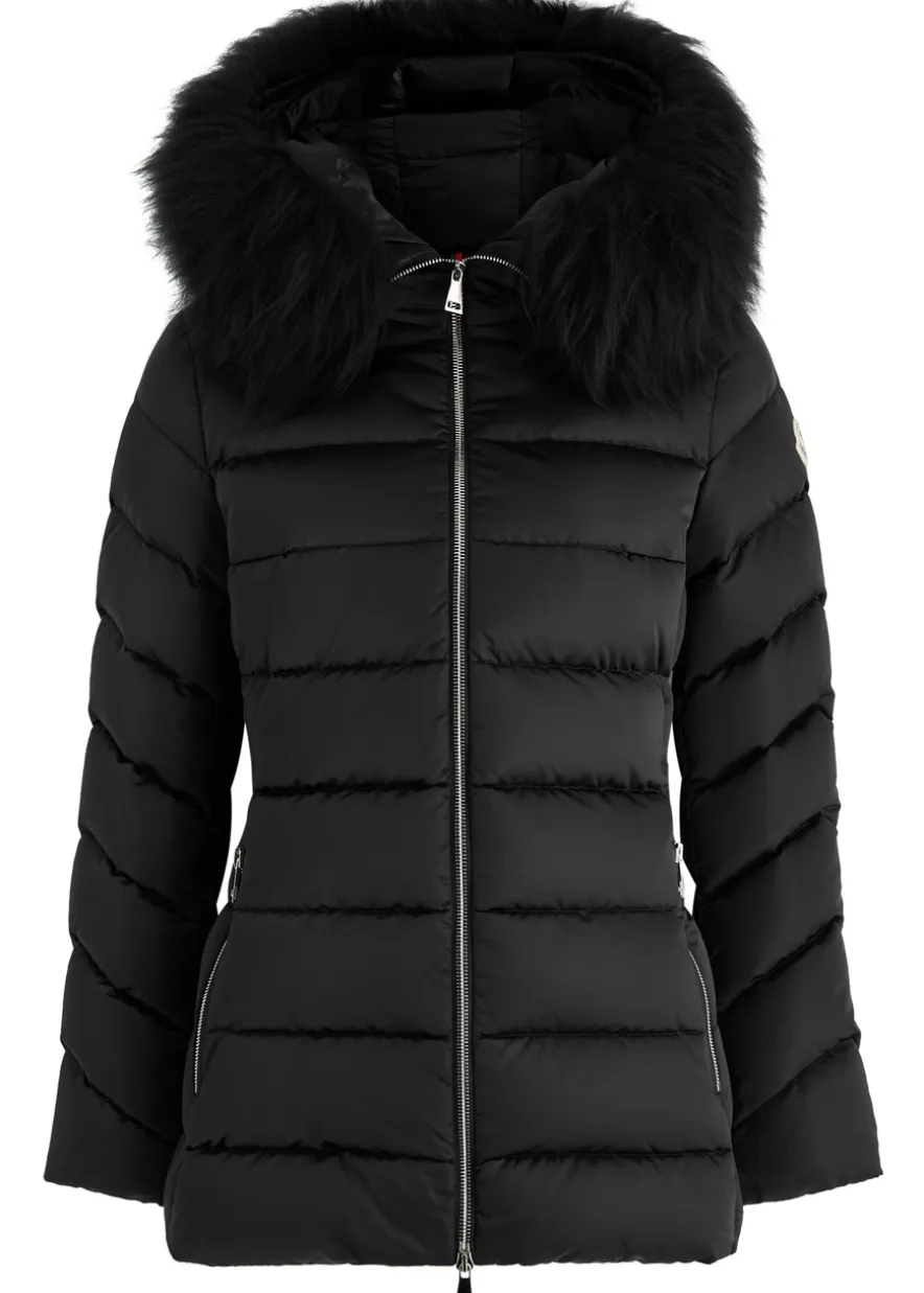 Cupidone hooded belted shell jacket