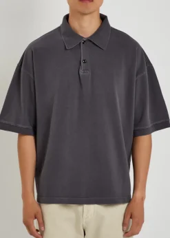 Curren piqué cotton polo shirt
