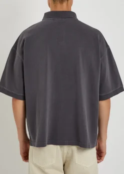 Curren piqué cotton polo shirt
