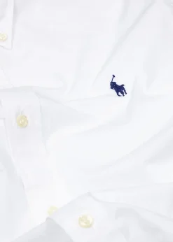 Custom cotton-poplin shirt