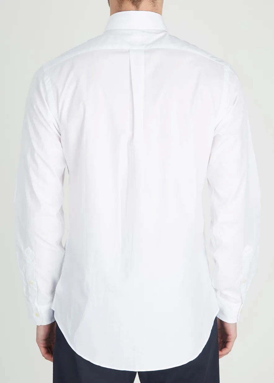 Custom cotton-poplin shirt