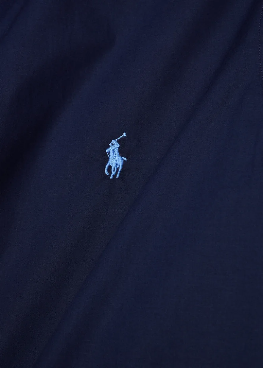 Custom cotton-poplin shirt