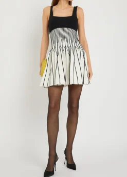 Cynder patterned knit mini dress