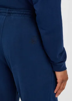 Daily logo-embroidered cotton and cashmere-blend sweatpants