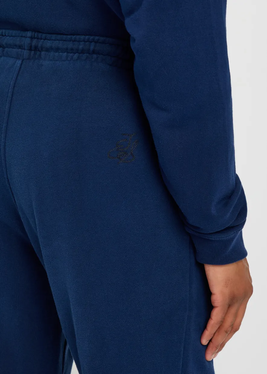 Daily logo-embroidered cotton and cashmere-blend sweatpants