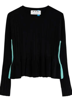 Dakota ribbed-knit top