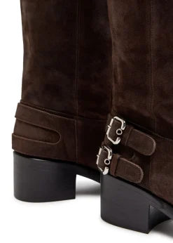 Dakota suede knee-high boots