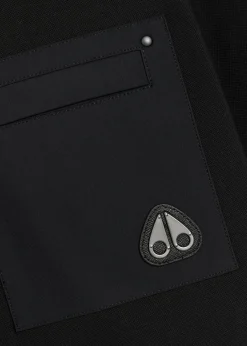 Dalon panelled piqué cotton polo shirt