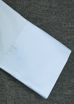 Damian layered stretch-cotton poplin shirt