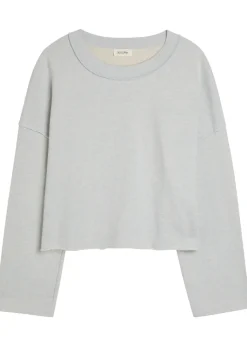 Dantown cropped cotton sweatshirt