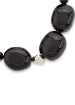 Dara sterling silver beaded bracelet