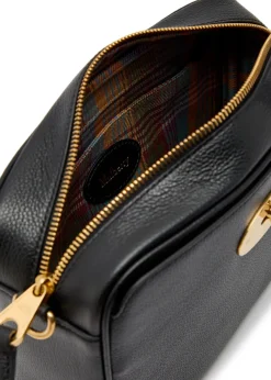 Darley grained leather camera bag