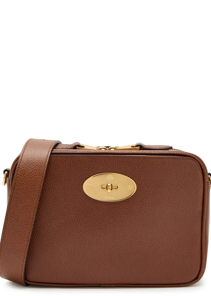 Darley grained leather camera bag