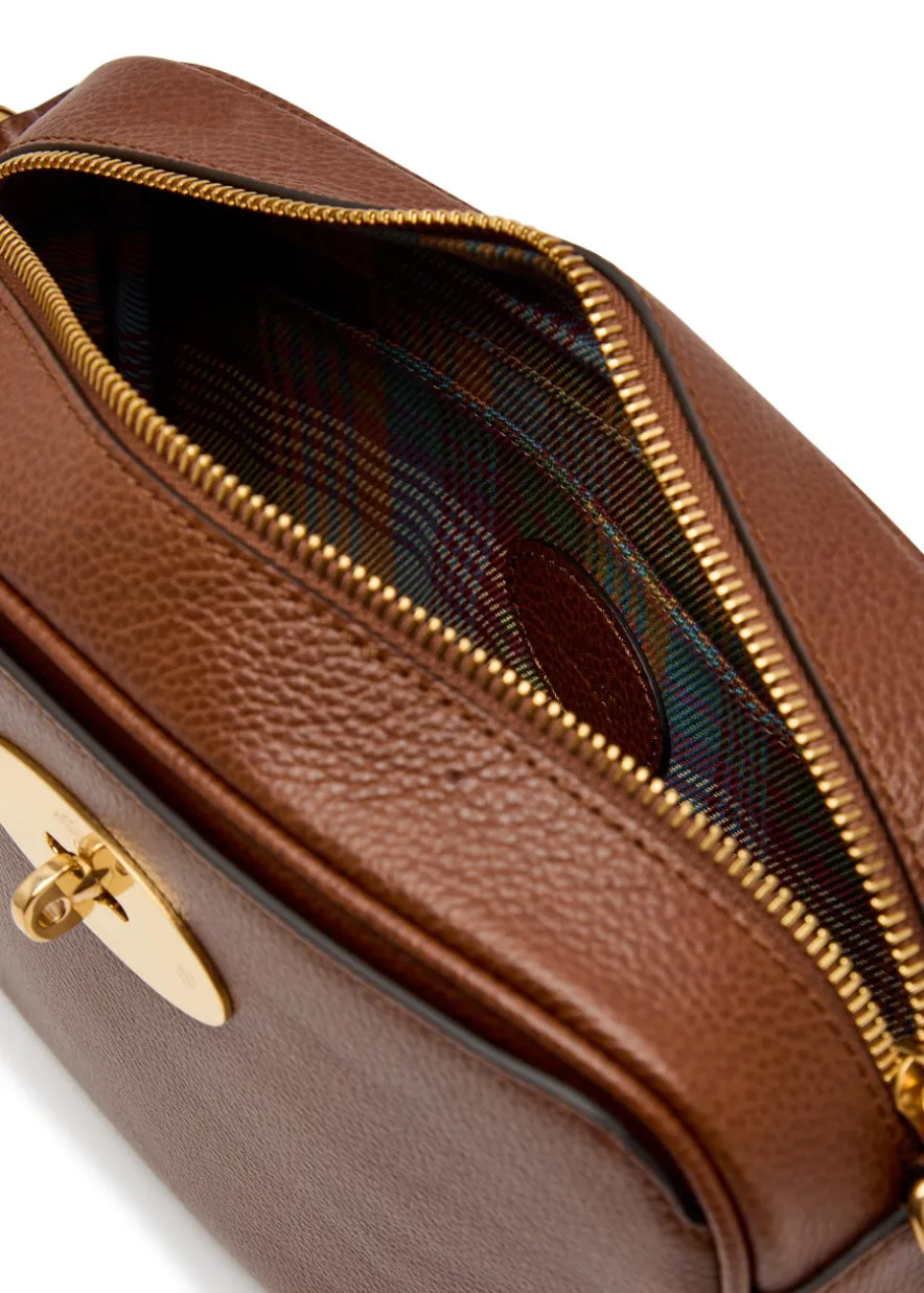 Darley grained leather camera bag